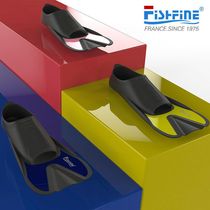 Swimming footbed male and female snorkeling frogs shoes children professional training freestyle butterfly silicone short footed webbed duck webbed