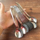 Thickened gift spoon stainless steel independent packaging