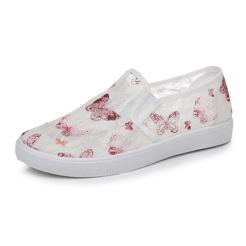 春夏新款老北京布鞋女网鞋平底透气网面休闲鞋蕾丝网眼百搭学生鞋,淘宝优惠券,粉丝福利购,淘宝优惠卷