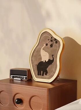 韩式猫咪晶瓷晶钻桌面摆件工艺品