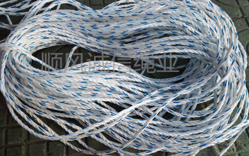 新料高强度尼龙绳子亚麻绳直径8mm捆绑绳车船用绳帐篷绳晒衣被绳 - 图1