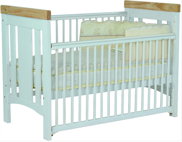 出口英国obaby尾单实木婴儿床宝宝床可升降（售罄） - 图2