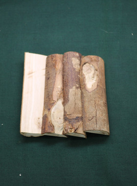 居家民俗丧事祈福摆件真品正宗原木安木板长5寸宽1寸一件一片包邮