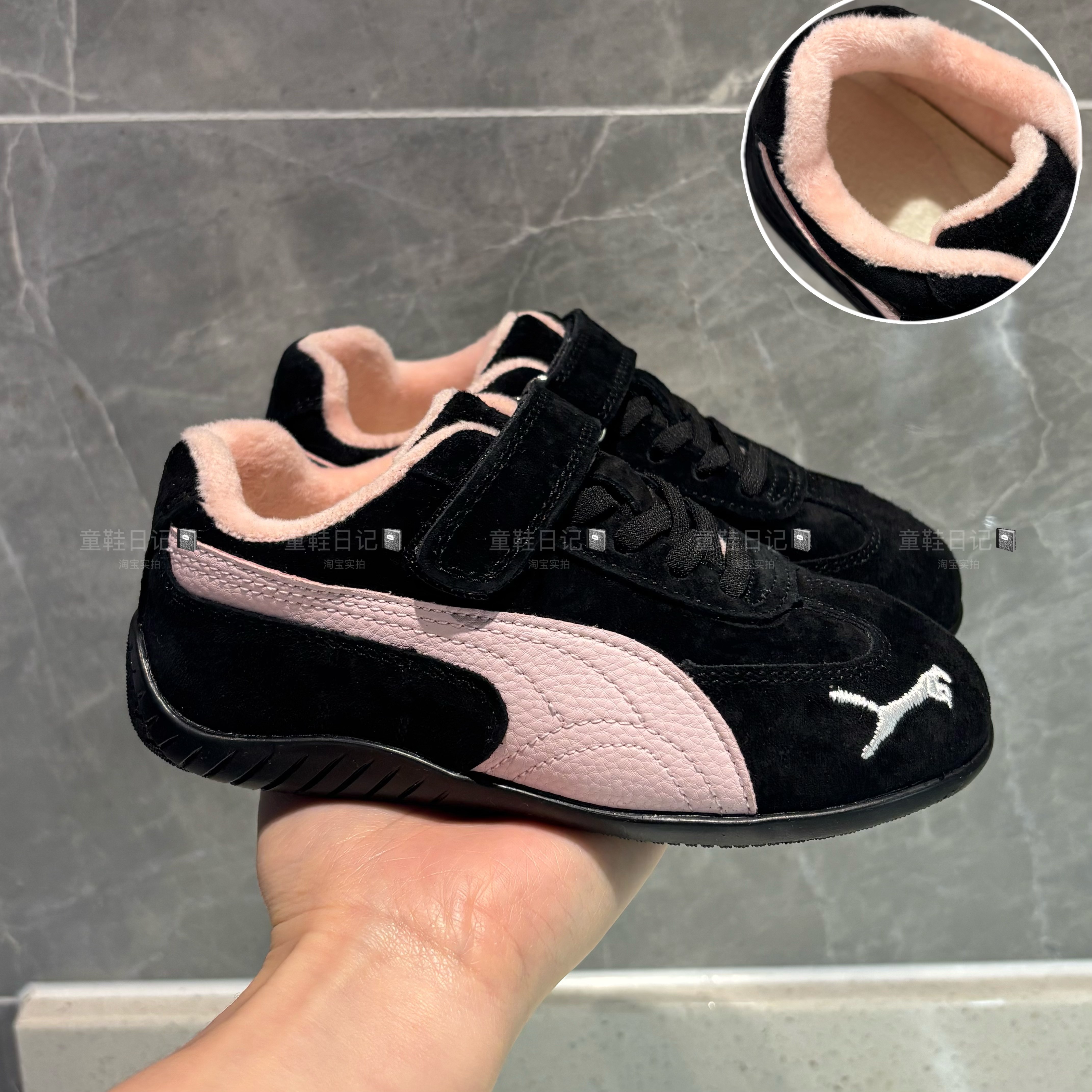 儿童阿甘鞋加绒2026秋冬新款女童德训鞋复古红色休闲鞋男童运动鞋,淘宝优惠券,粉丝福利购,淘宝优惠卷