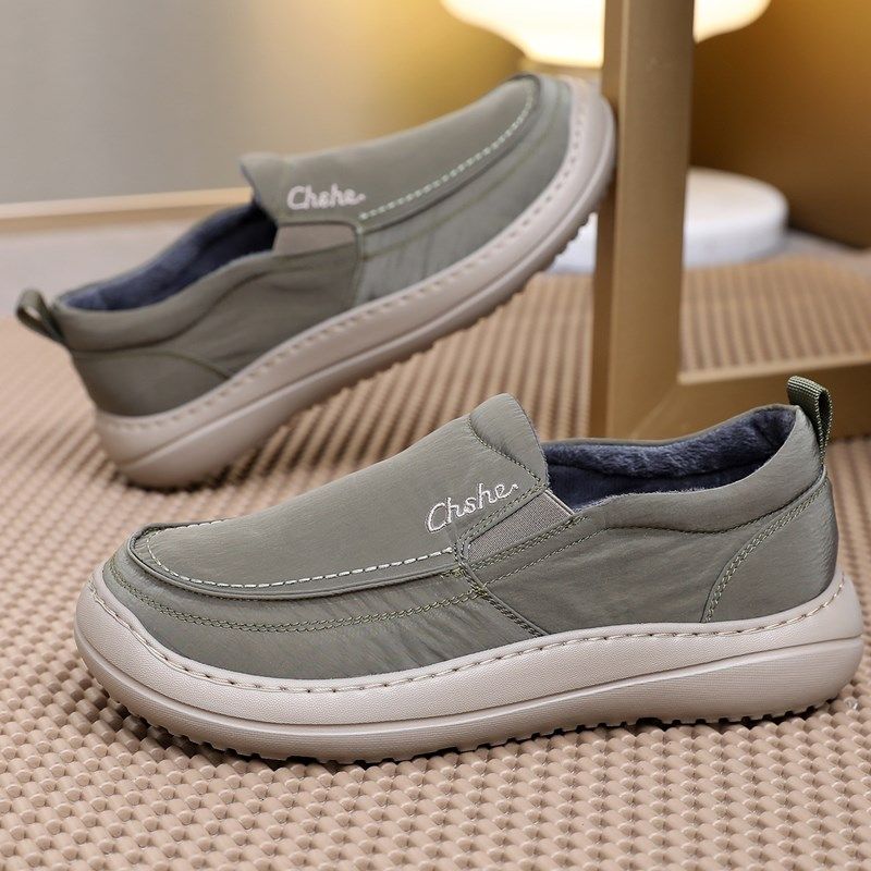 老北京布鞋男款秋冬轻底薄绒休闲二棉鞋加绒保暖宽脚男鞋大码4546,淘宝优惠券,粉丝福利购,淘宝优惠卷