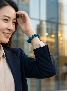 福粒多女士中药合香素手串纯手工