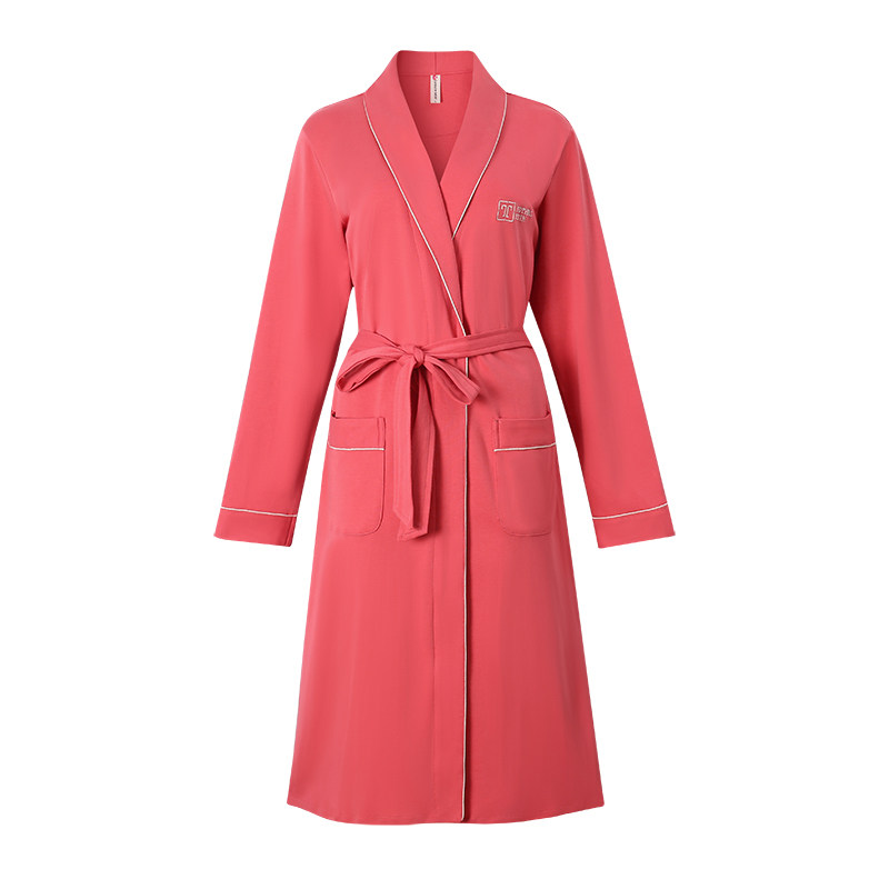 浪莎情侣睡袍女生春秋款纯棉长袖男士睡衣长款秋季晨袍浴袍家居服,淘宝优惠券,粉丝福利购,淘宝优惠卷