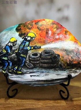 石头画手工制作非遗技艺
