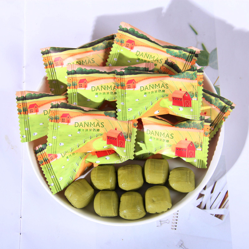 英国丹玛仕DENMAS原汁抹茶奶糖结婚喜糖伴手礼专用婚礼糖果小零食,淘宝优惠券,粉丝福利购,淘宝优惠卷