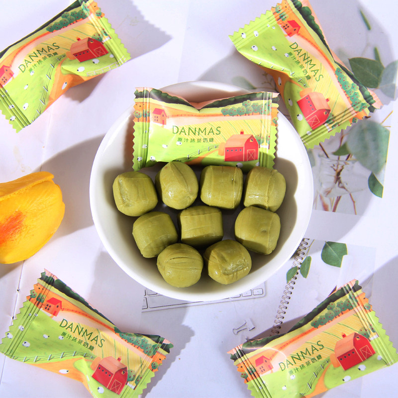 英国丹玛仕DENMAS原汁抹茶奶糖结婚喜糖伴手礼专用婚礼糖果小零食,淘宝优惠券,粉丝福利购,淘宝优惠卷
