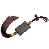 Автофлементный кулон Ebony Mighty Brand Care Caring Висят мужчина безопасность висят ювелирные ювелирные украшения