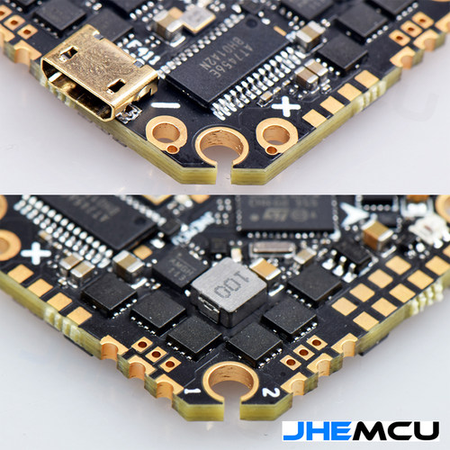 JHEMCU GHF411AIO-HD 40A牙签穿越机怪像XL 2-6S AIO无刷飞控-图1