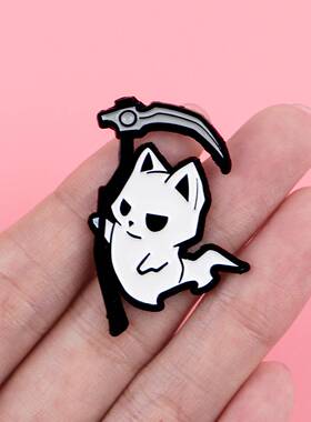 猫咪胸针徽章服装背包饰品配饰别针合金胸章热销现货