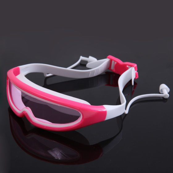 Children's swimming goggles anti-fog and waterproof high-definition boys and girls swimming goggles large frame hot spring baby swimming goggles