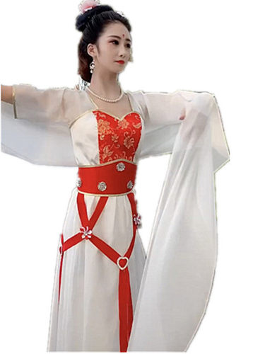 影视古典舞汉服86版西游记演出舞蹈服装邱佩宁嫦娥仙子飞天古装 - 图3