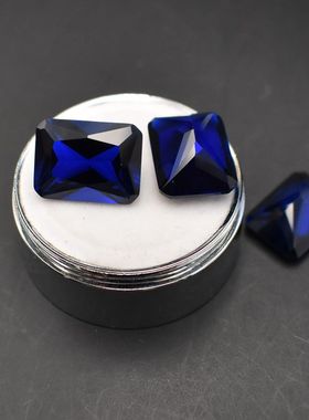 宝石蓝色蓝尖晶小芸宝石