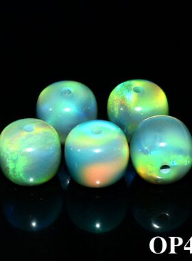 欧泊老型珠散珠文玩手串配件单珠隔珠澳宝欧珀diy饰品配珠子