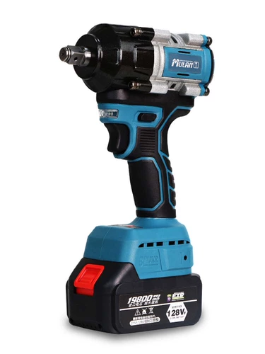 Бесщеточный электрический гаечный ключ большой крутящий момент литий батарея амортизирует ветровой пистолет