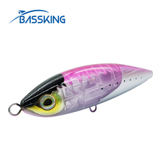 Дорожные суб- приманки bassking 水面铅笔175mm/92g狂鳞 浮水路亚饵深海船钓假饵金枪饵