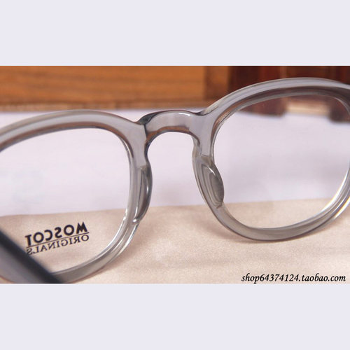 moscot lemtosh玛士高平光眼镜余文乐明星同款近视全框板材眼镜架 - 图1