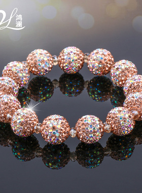 鸿澜奥地利水晶手链女ins小众