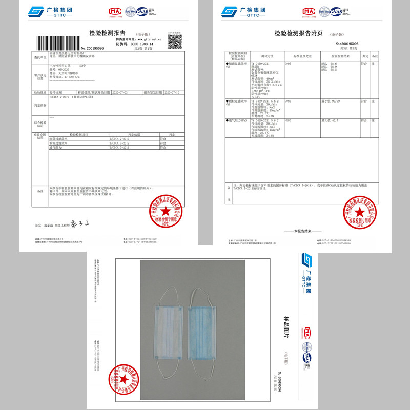 口罩独立包装 一次性三层防护成人男女防晒透气防尘黑色蓝色口罩