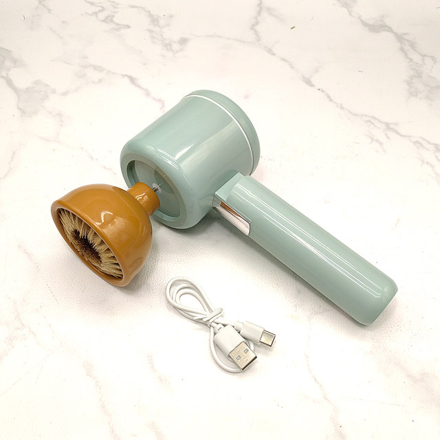 Wenwan walnut bristle pot lid brush