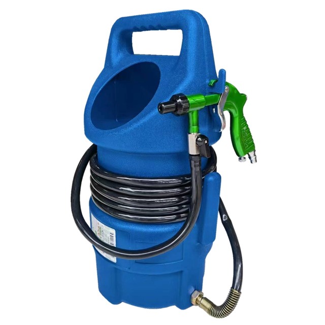 Sandblasting gun GREEN/green rust removal sandblasting machine diamond sand