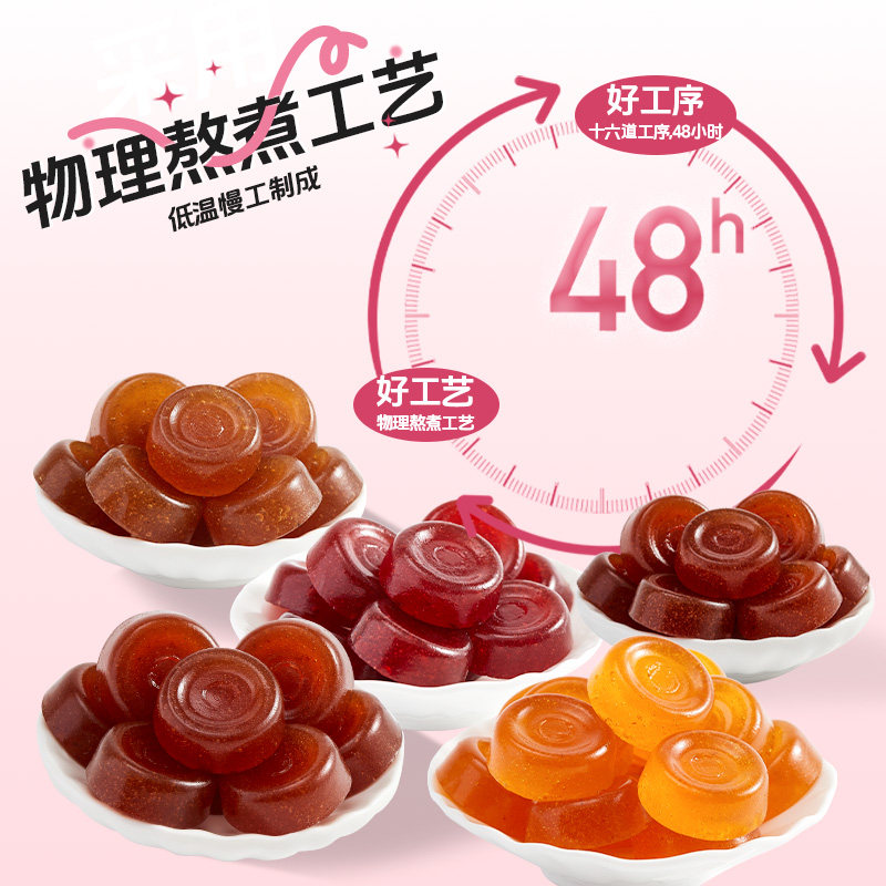 猫哆哩鲜花酸角糕多口味组合90g云南特产伴手礼绿色食品休闲零食,淘宝优惠券,粉丝福利购,淘宝优惠卷