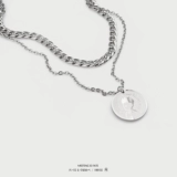 Брендовое ожерелье подходит для мужчин и женщин в стиле хип-хоп, небольшой дизайнерский свитер для влюбленных, аксессуар