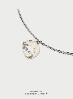 pdstyle个性文艺残缺维也纳项链