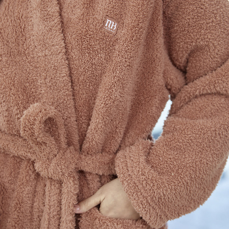 美标冬季睡衣情侣睡袍男女中长款加厚珊瑚绒法兰绒浴袍加绒家居服,淘宝优惠券,粉丝福利购,淘宝优惠卷