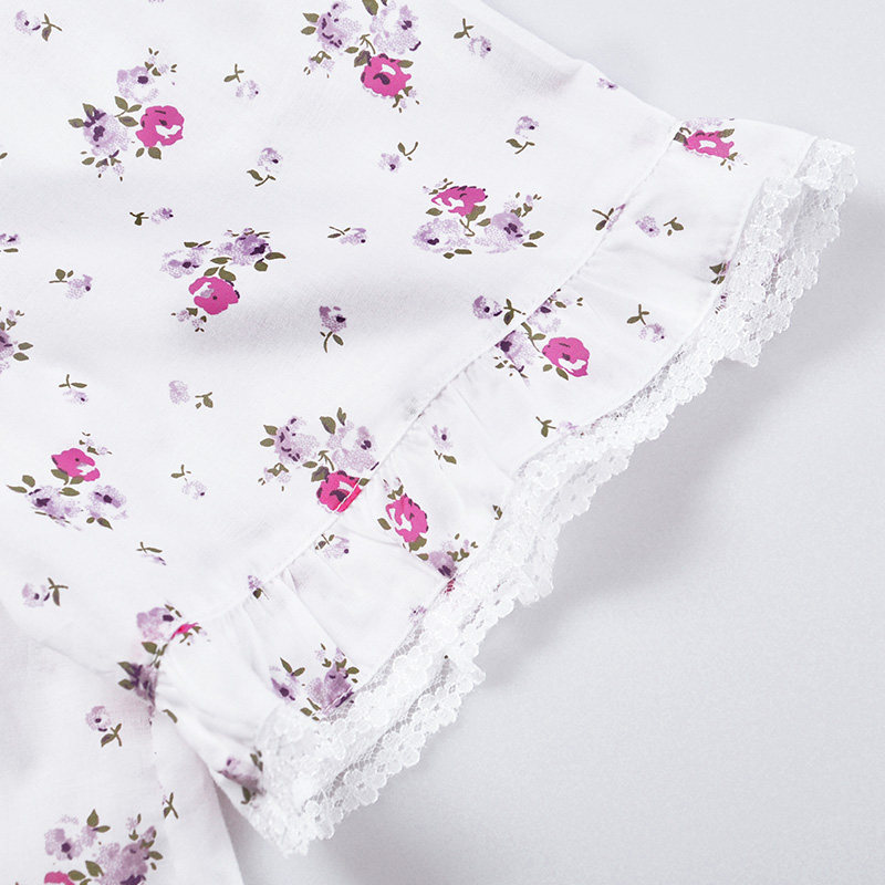 美标春夏女短袖韩版性感纯棉睡衣 美标服饰睡裙