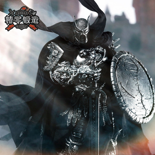 【精零锻造现】麦克法兰 中世纪再生侠 众筹版 可动手办 布衣披风 - 图1