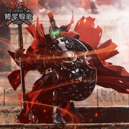 【精零锻造现】麦克法兰 中世纪再生侠 众筹版 可动手办 布衣披风 - 图2