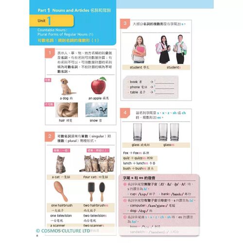 现货  Alex Rath Ph.D.《Let’s See Grammar：彩图初*英文文法【Basic 1】（三版）（菊8K+解答别册）》寂天 - 图0