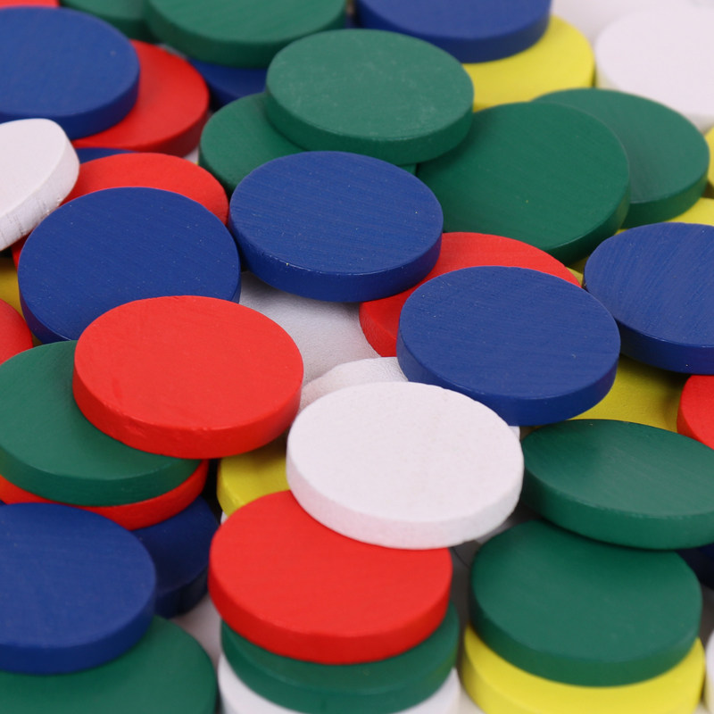 蒙式蒙台梭利圆圆板蒙氏教具四色木质圆片蒙特早教专业版颜色认知,淘宝优惠券,粉丝福利购,淘宝优惠卷