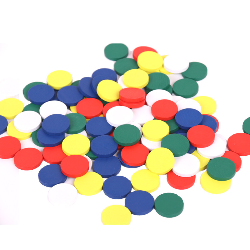 蒙式蒙台梭利圆圆板蒙氏教具四色木质圆片蒙特早教专业版颜色认知,淘宝优惠券,粉丝福利购,淘宝优惠卷