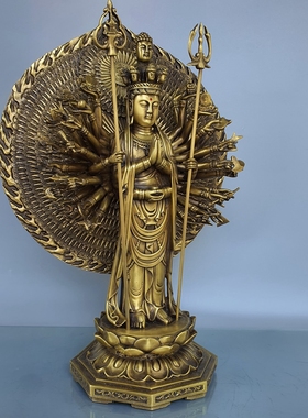 寺院佛堂黄铜工艺精致