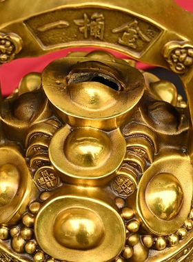 工艺品一桶金招财摆件