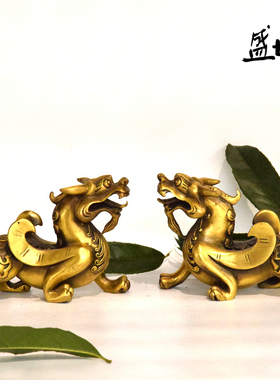 貔貅神兽摆件客厅招财纯铜