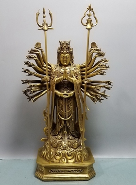 黄铜家用供奉新古典佛堂