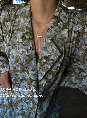 INS极简哑光几何蛇骨链