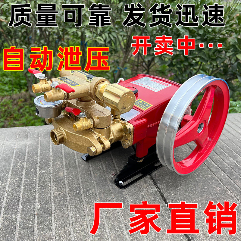 自动泄压21/26/40/60三缸柱塞泵机动喷雾器高压远程果树打药机,淘宝优惠券,粉丝福利购,淘宝优惠卷
