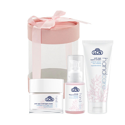 LCN 防皱紧致精华素 防皱睡眠晚间润手膜 紧致 抗皱手部护理套装 - 图3
