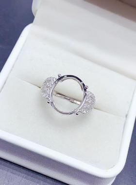 9825银18K金色韩版时尚轻奢戒指