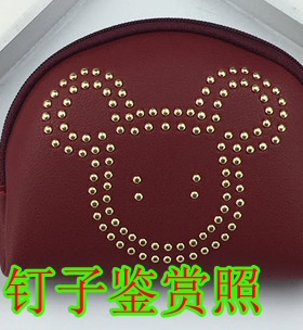 diy真皮爪子黑色圆头铆钉金银