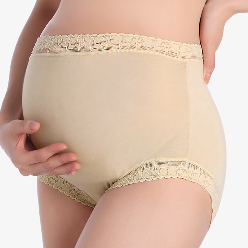 清仓孕妇莫代尔高腰托腹无痕三角裤 艾因宝母婴内裤
