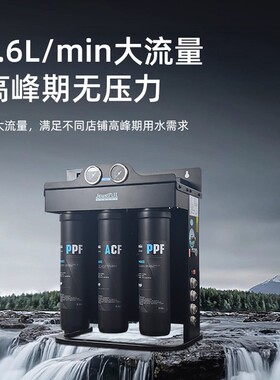 九儿反渗透商用净水器RO膜大流量直饮净水器TDS调节咖啡店奶茶店