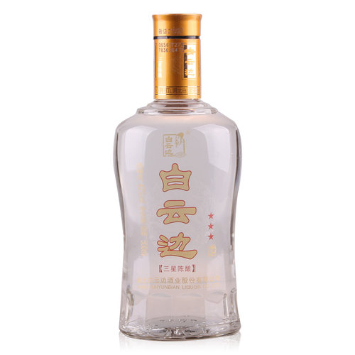 整箱六瓶装白酒 湖北白云边三星陈酿42度500ml*6 - 图2